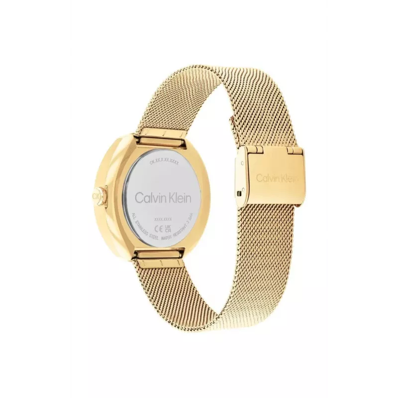 CALVIN KLEIN Women's Watch Minimal Extension 25200339 38,5 mm Silver Stainless Steel Mesh