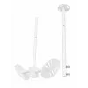 Camsafe CS10-KSO2 korpusas SATEL INT-TSH10, INT-TSG2, INT-TSI klaviatūroms - Baltas