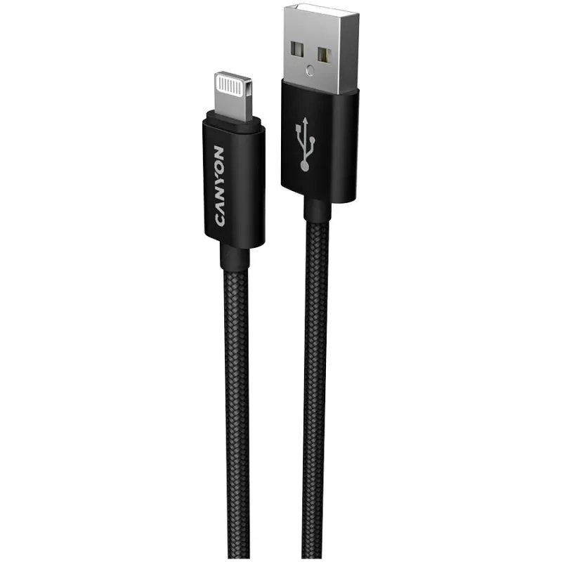 Canyon Charge & Sync MFI kabelis 1 m juodas
