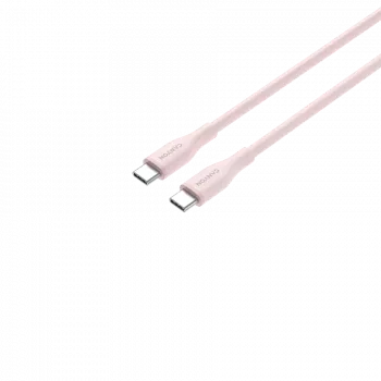 CANYON USB-C į USB-C laidas 60W 1m Silikoninis Pink Sand