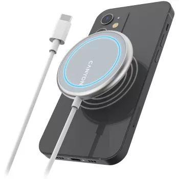 Canyon Wireless Charger WS-100 Sidabrinis