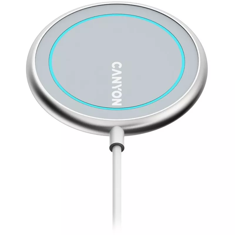 Canyon Wireless Charger WS-100 Sidabrinis