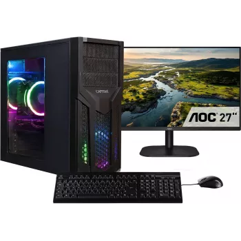 CAPTIVA Power Starter R80-014 TFT rinkinys su AMD Ryzen 7, 16GB DDR4, 500GB SSD