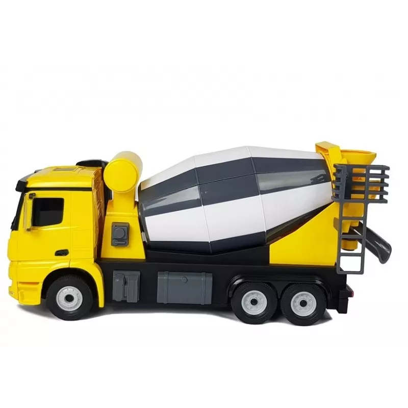 Valdomas automobilis Mercedes-Benz Arocs Rastar 1:14 Geltonas