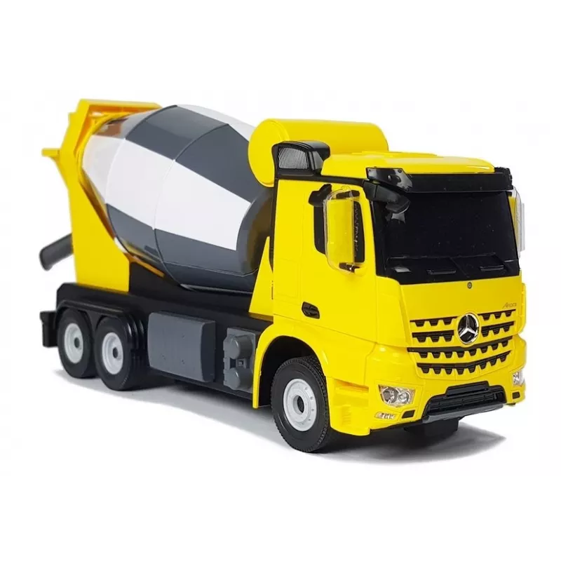 Valdomas automobilis Mercedes-Benz Arocs Rastar 1:14 Geltonas
