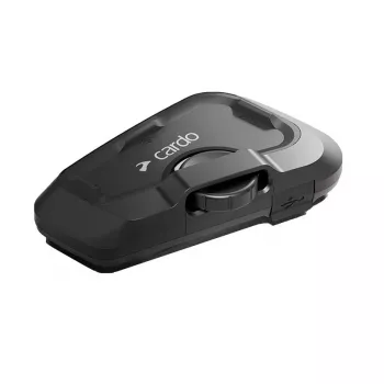 Cardo FRC2X103 Motociklo Bluetooth Intercom 2 kanalai 800 m Juoda