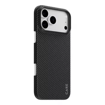 CARE by PanzerGlass Discovery dėklas su MagSafe, skirtas iPhone 17 Pro Max - permatomas