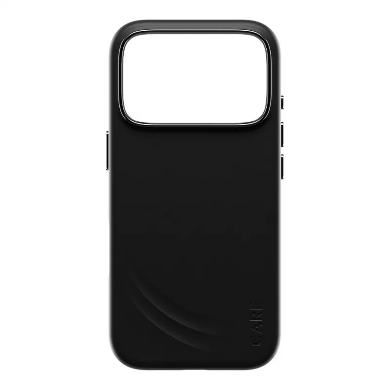 CARE by PanzerGlass Flow Case juodas su MagSafe, skirtas iPhone 17 Pro