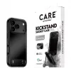 CARE by PanzerGlass „Kickstand“ dėklas „Smokey Black“ su MagSafe, skirtas iPhone 17 Pro