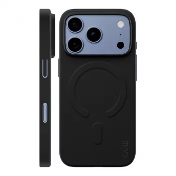CARE by PanzerGlass SL1M dėklas su MagSafe, skirtas iPhone 17 Pro – juodas