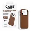 CARE by PanzerGlass Solo vegano odos dėklas rudas su MagSafe, skirtas iPhone 17 Pro