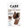 CARE by PanzerGlass Tango 2-in-1 dėklas su pinigine, rudas, su MagSafe, skirtas iPhone 17 Pro