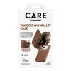 CARE by PanzerGlass Tango 2-in-1 dėklas su pinigine, rudas, su MagSafe, iPhone 17 Pro Max