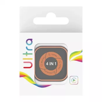 CARLINKIT Mini Ultra 6 belaidis adapteris CarPlay ir Android Auto – juodas