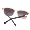 CAROLINA HERRERA SHE069560SL3 Moteriški akiniai nuo saulės - Havana acetato rėmelis, rudi gradientiniai lęšiai, 56 mm