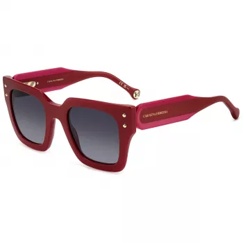 Carolina Herrera moteriški akiniai nuo saulės HER0255SC9A – Havana acetato rėmelis, rudi gradientiniai lęšiai, 51 mm