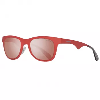 CARRERA CA6000-MT-ABV Unisex akiniai nuo saulės – matinio juodo acetato rėmelis, pilki gradientiniai lęšiai, 49/22/145 mm