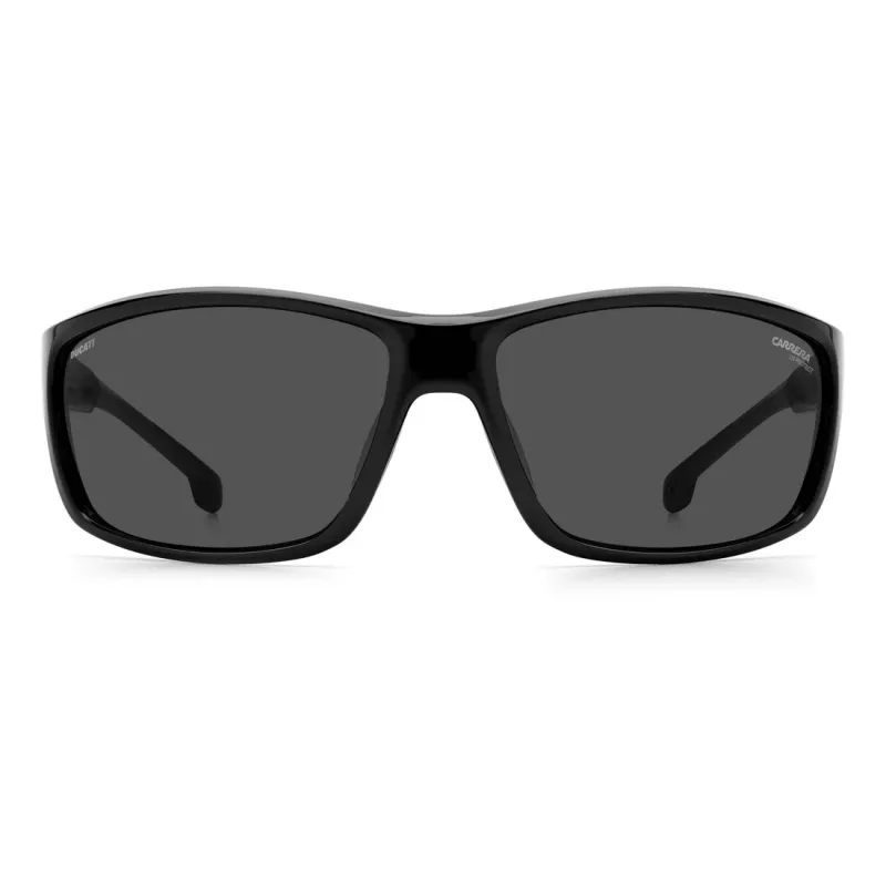 Carrera Ducati vyriški akiniai nuo saulės CARDUC002S807 Pilot/Aviator juodas rėmas pilki lęšiai 68/16/125 mm
