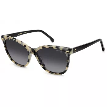 CARRERA moteriški akiniai nuo saulės CARRERA3043SA – stačiakampis acetatinis rėmelis, UV400 apsauga, 56 mm lęšiai