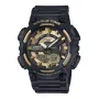CASIO AEQ110BW-9AVDF Vyriškas analoginis-skaitmeninis laikrodis, 52,2 mm, juodas/baltas