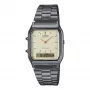 CASIO AQ-230GG-9A Unisex Analog-Digital Watch, 38,8mm, Gunmetal and Gold-tone