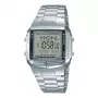 CASIO DB-360-1A Skaitmeninis laikrodis su dervos korpusu ir juostele, juodas, 43,1 mm