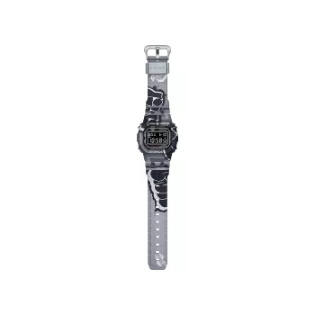 CASIO G-SHOCK DW-5000SS-1ER Vyriškas Skaitmeninis Laikrodis 42.8 mm Juodas Jonuotas Plienas