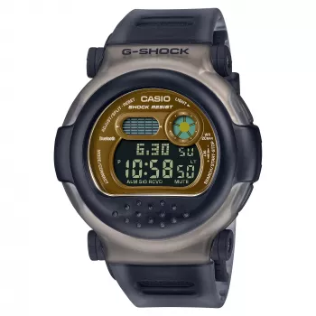 CASIO G-SHOCK G-B001MVB-8ER Skaitmeninis Kvarcinis Laikrodis 47mm Pilka Derva