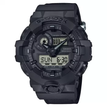 CASIO G-Shock GA700BCE-1AER Vyriškas analoginis-skaitmeninis laikrodis, 53,4 mm, juodas
