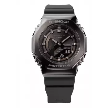 CASIO G-SHOCK GMS2100B8AER Moteriškas Laikrodis, 40,4 mm, Pilka Dervos Apyrankė