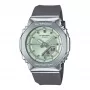 CASIO G-SHOCK GM-S2110-3AER Moteriškas Analoginis-Digitalinis Laikrodis 42,9mm Žalias Resinas/Nerūdijantis Plienas
