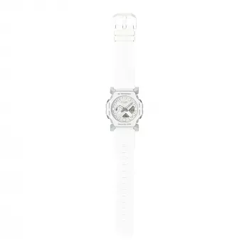 CASIO GA-2300-7AER Moteriškas analoginis-skaitmeninis laikrodis, 42,9 mm, baltas dervos korpusas