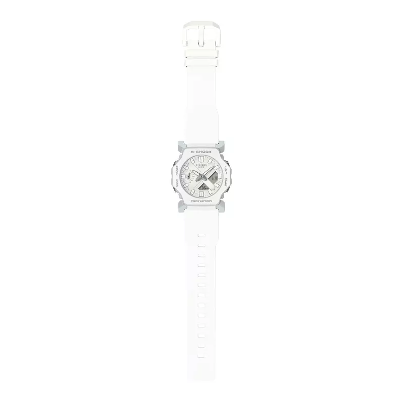CASIO GA-2300-7AER Moteriškas analoginis-skaitmeninis laikrodis, 42,9 mm, baltas dervos korpusas
