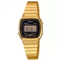 CASIO LA-670WGA-1DF Moteriškas Skaitmeninis Laikrodis Aukso Spalvos Derva/Nerūdijantis Plienas