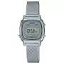 CASIO LA670WEM-7DF Moteriškas Skaitmeninis Laikrodis Sidabrinis 30.3mm