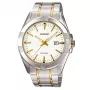 CASIO Vyrų analoginis kvarcinis laikrodis MTP-1308SG-7A nerūdijančio plieno dviejų spalvų 43,5 mm