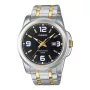 CASIO MTP-1314SG-1A Vyriškas analoginis kvarcinis laikrodis su nerūdijančio plieno apyranke 44,9 mm