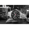 Casio MTP-1374D-1AV Vyriškas analoginis kvarcinis laikrodis, nerūdijantis plienas 43,5 mm