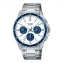 CASIO MTP1374D7A2VD Vyrų analoginis kvarcinis laikrodis 47mm nerūdijantis plienas