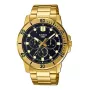 CASIO MTPVD300G1EUD Vyrų analoginis laikrodis 45 mm nerūdijantis plienas aukso spalvos