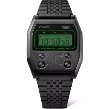 CASIO Women's A1100B-1EF Digital Stainless Steel Watch 35mm
