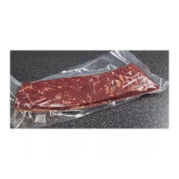 CASO 1218 vakuuminio pakavimo maišeliai 40 x 60 cm – 50 vnt., struktūrizuoti PA/PE, tinkami sous-vide ir šaldymui