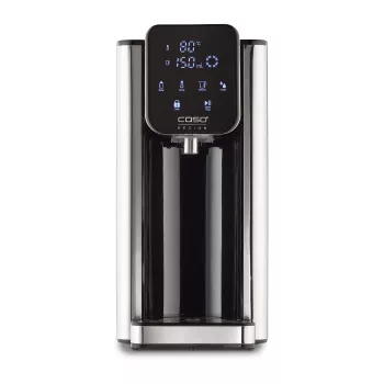CASO HW 666 Inox Turbo karšto vandens dozatorius 2,7L 2600W nerūdijantis plienas/juoda