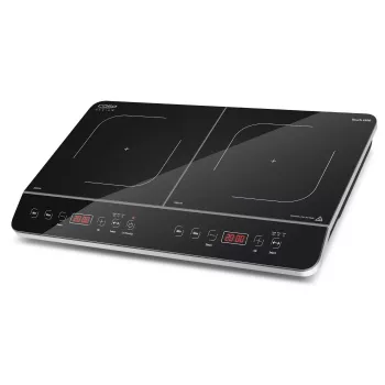 CASO Touch 3500 indukcinė kaitlentė su 2 kaitvietėmis, juoda