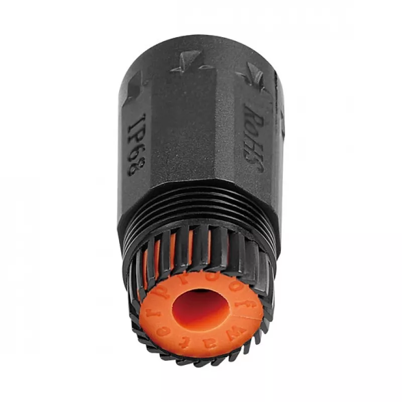 CAT6a lauko mova IP68 RJ45 moteris į moterį ekranuota Ethernet jungtis