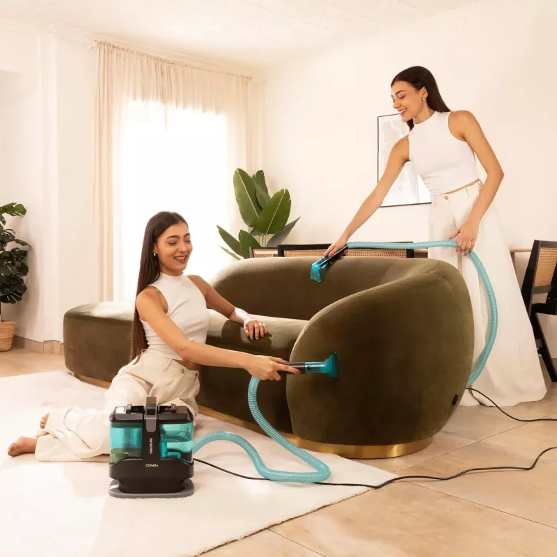 Cecotec Conga 3000 Carpet & Spot Clean Max Upholstery Cleaner, 450 W, 10 kPa Siurbimo galia, 1.2 L švaraus vandens bakas