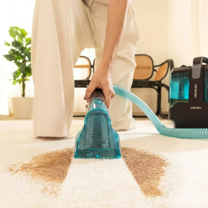 Cecotec Conga 3000 Carpet & Spot Clean Max Upholstery Cleaner, 450 W, 10 kPa Siurbimo galia, 1.2 L švaraus vandens bakas