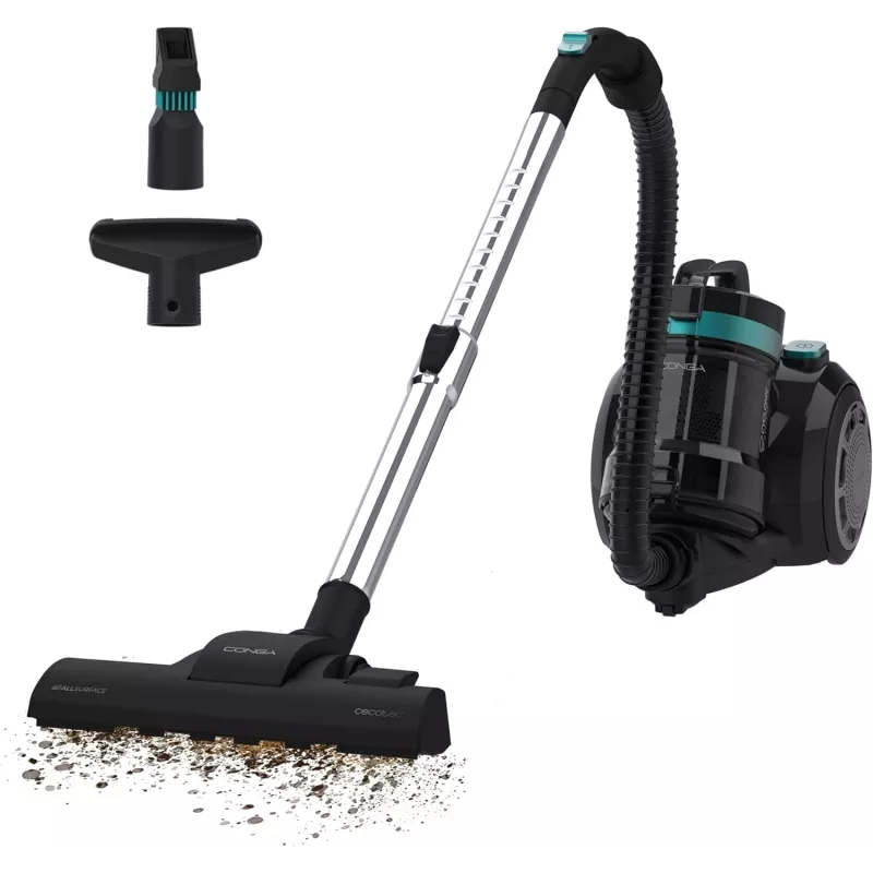 Cecotec Conga Rockstar Cyclonic Plus Bagless Vacuum Cleaner 800W 2L Black