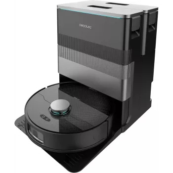 Cecotec Conga X70 robotinis dulkių siurblys, 15000 Pa, 5200 mAh, 240 min, šlapias ir sausas valymas, juodas