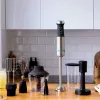 Cecotec Power TitanBlack 1200 XL PerfectCream&Crush rankinis blenderis, 1200 W, nerūdijantis plienas/juoda